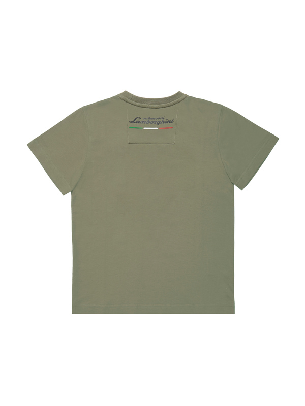 AUTOMOBILI LAMBORGHINI KIDS’ BIG SHIELD T-SHIRT - Lamborghini Store