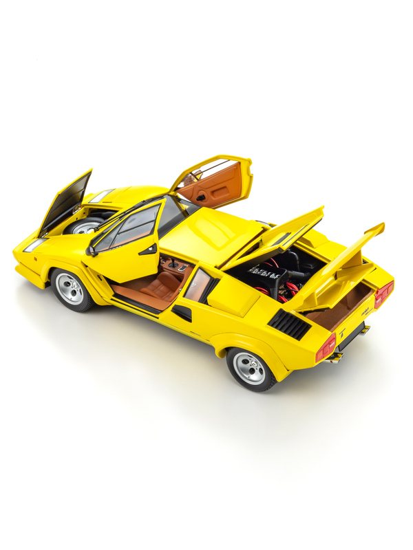 LAMBORGHINI COUNTACH LP5000 QUATTROVALVOLE 1:18 SCALE MODEL BY KYOSHO - Lamborghini Store