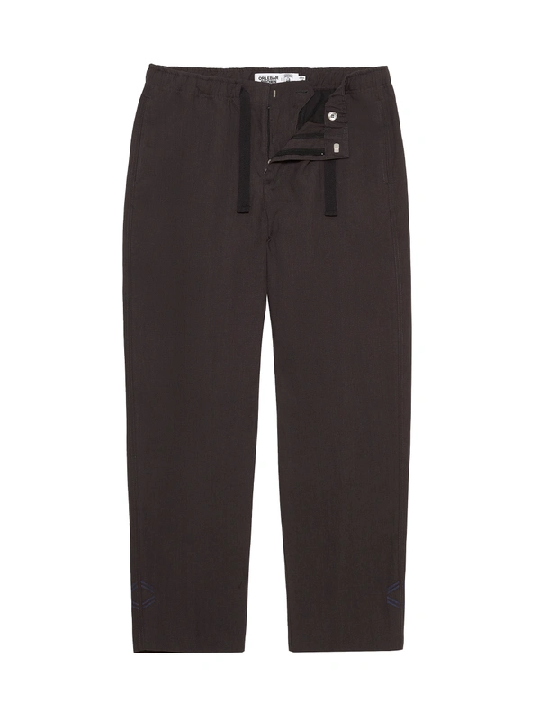 RELAXED FIT LINEN TROUSERS ORLEBAR BROWN X AUTOMOBILI LAMBORGHINI - Lamborghini Store