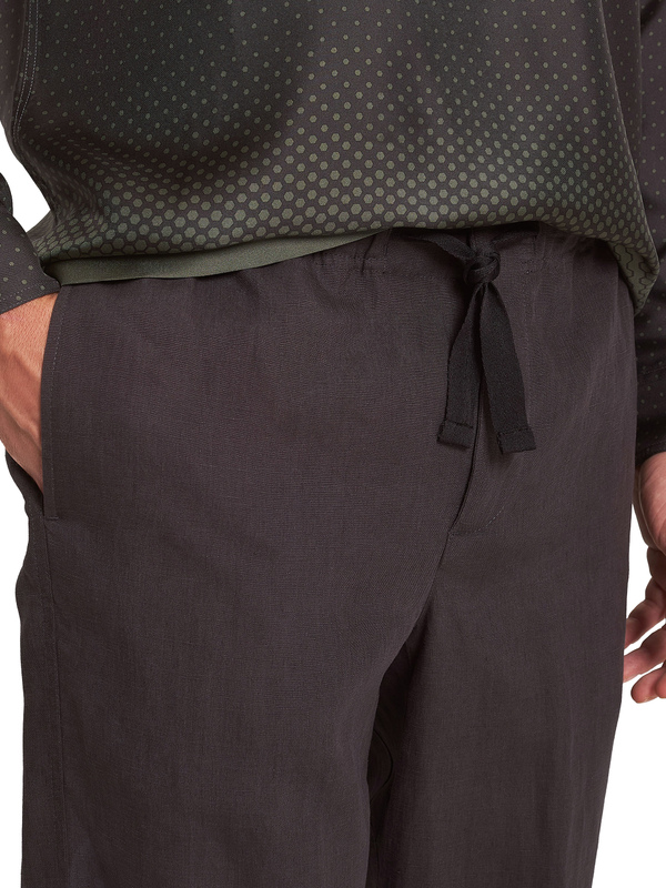 RELAXED FIT LINEN TROUSERS ORLEBAR BROWN X AUTOMOBILI LAMBORGHINI - Lamborghini Store