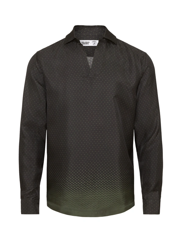 CAMISA DE SEDA CON CORTE RELAJADO ORLEBAR BROWN X AUTOMOBILI LAMBORGHINI - Lamborghini Store