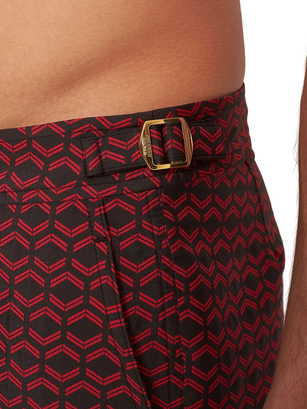 MID-LENGTH SWIM SHORTS ORLEBAR BROWN X AUTOMOBILI LAMBORGHINI - Lamborghini Store