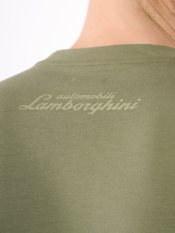T-SHIRT AUTOMOBILI LAMBORGHINI WITH 3D SHIELD LOGO - Lamborghini Store