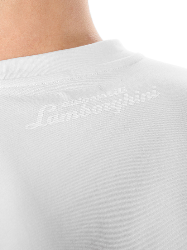 T-SHIRT AUTOMOBILI LAMBORGHINI WITH 3D SHIELD LOGO - Lamborghini Store