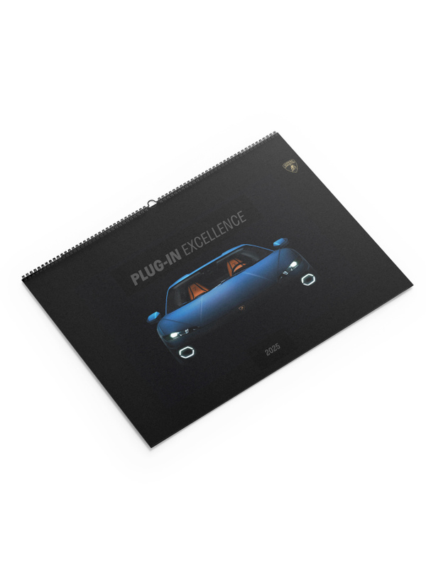 AUTOMOBILI LAMBORGHINI “PLUG-IN EXCELLENCE” 2025 WALL CALENDAR - Lamborghini Store