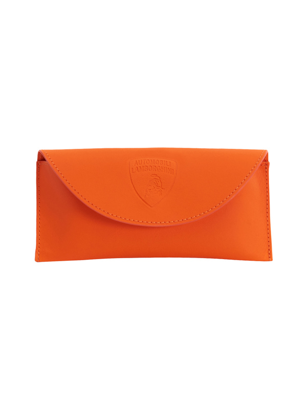 UPCYCLED LEATHER AUTOMOBILI LAMBORGHINI GLASSES CASE - Lamborghini Store
