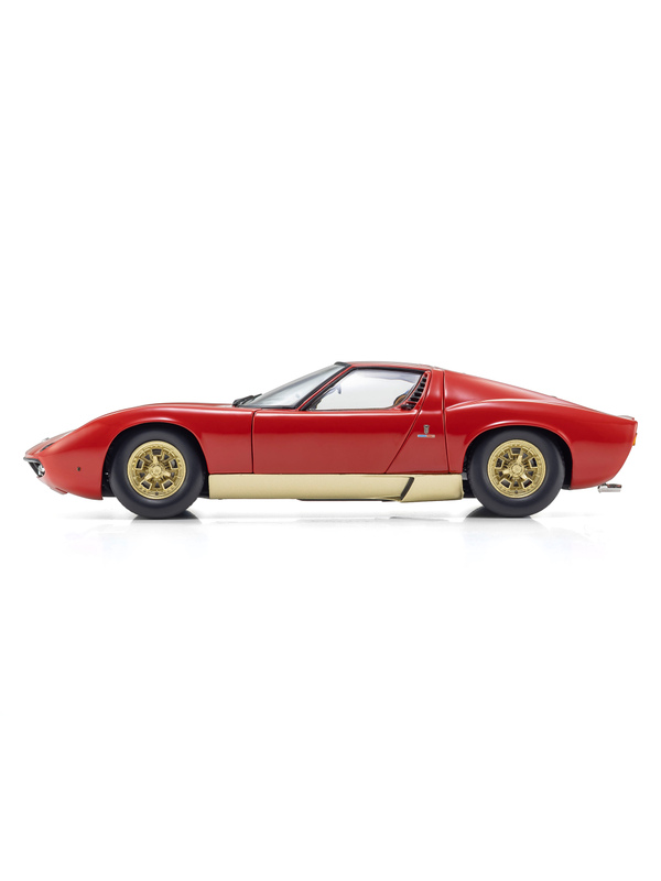 Lamborghini Miura 1/18ゴールド Kyosho The 1/18 Lamborghini Miura P400 from Kyosho, a review by