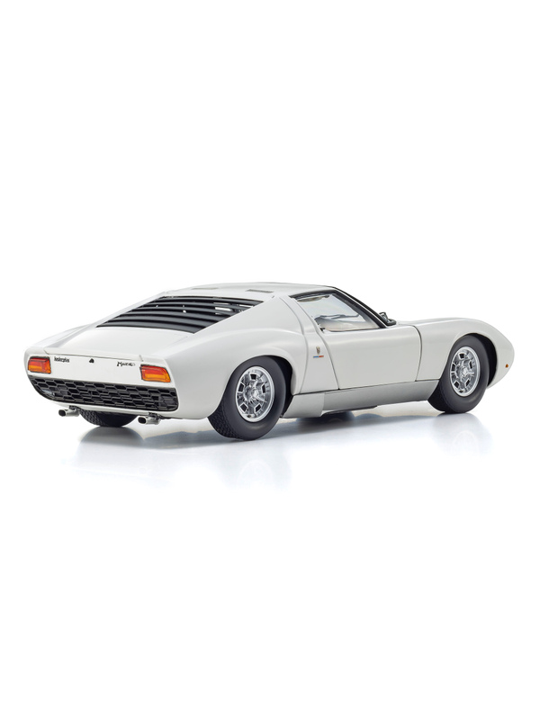 Lamborghini Miura P 400 1:18 white/silver | Lamborghini Store
