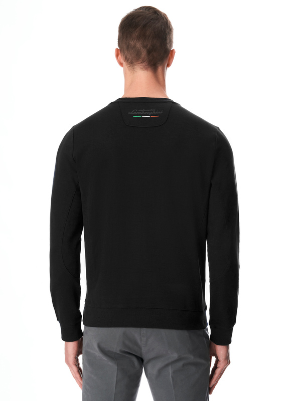 AUTOMOBILI LAMBORGHINI ICONIC CREW NECK SWEATSHIRT - Lamborghini Store