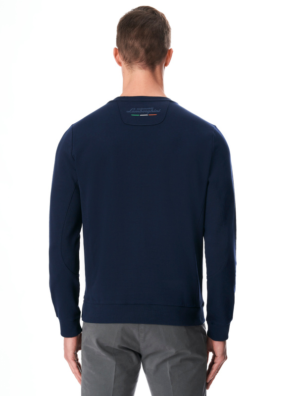 AUTOMOBILI LAMBORGHINI ICONIC CREW NECK SWEATSHIRT - Lamborghini Store