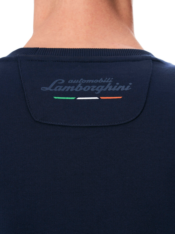 AUTOMOBILI LAMBORGHINI ICONIC CREW NECK SWEATSHIRT - Lamborghini Store