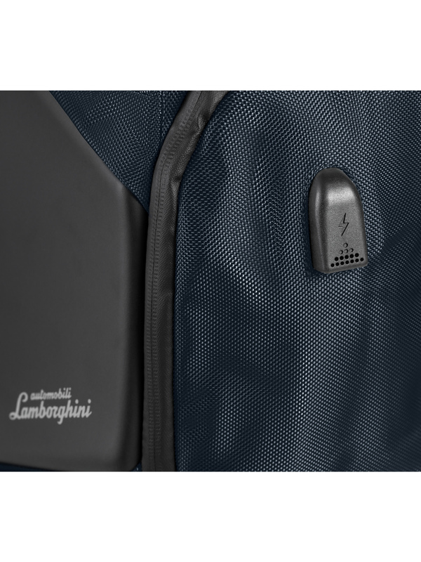 Lamborghini rigid backpack with hexagonal detail - Lamborghini Store