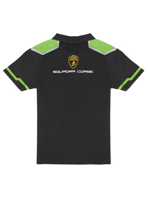 Camiseta polo de niño Automobili Lamborghini Squadra Corse - Lamborghini Store