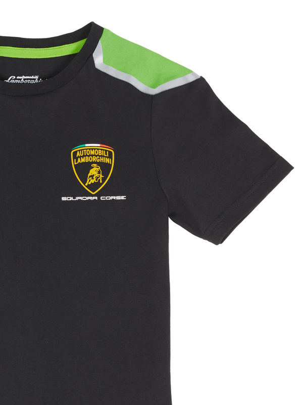 Kinder-T-Shirt Automobili Lamborghini Squadra Corse - Lamborghini Store