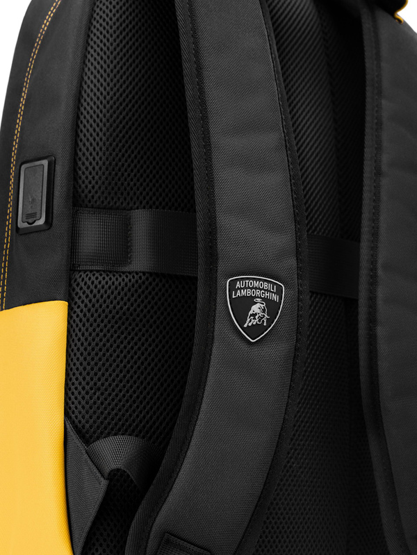 Automobili-Lamborghini Colour-Block Backpack - Lamborghini Store