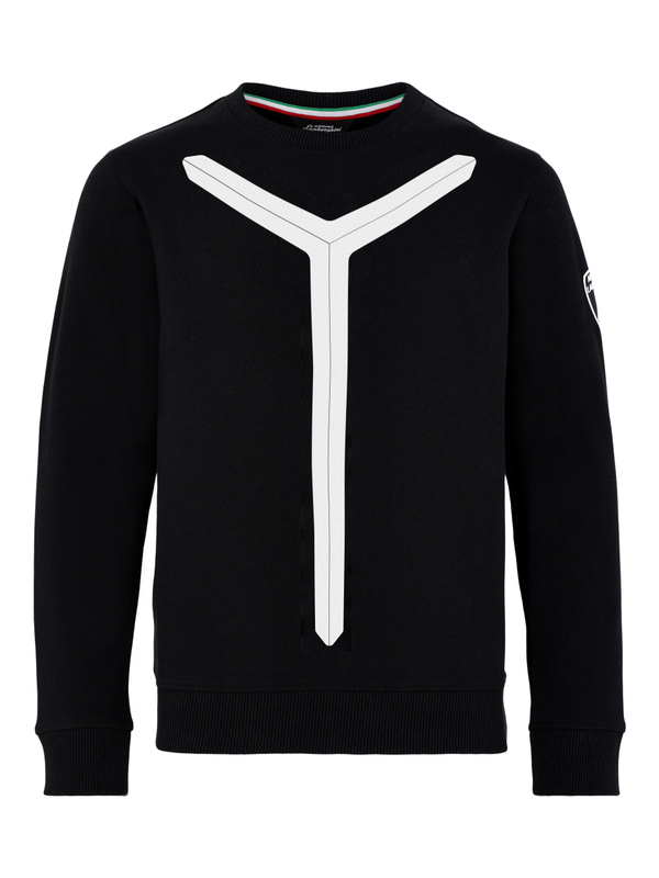Reflective Y Sweatshirt|80% cotton, 20% polyester| - Lamborghini Store