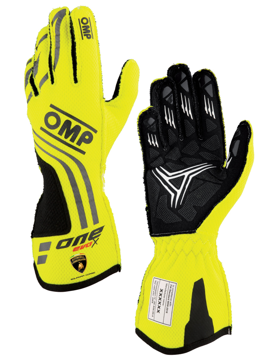 AUTOMOBILI-LAMBORGHINI SQUADRA CORSE OMP ONE EVO X GLOVES - Lamborghini Store
