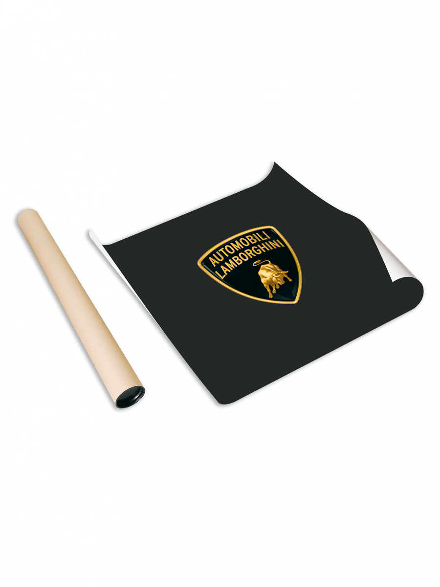 Automobili Lamborghini Logo Poster - Lamborghini Store
